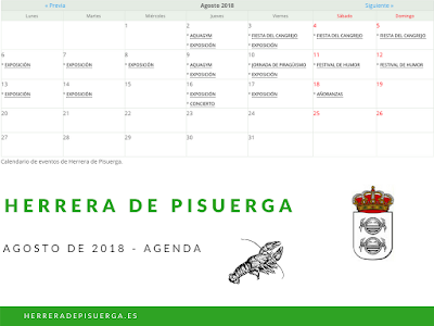 Agosto de 2018 Herrera de Pisuerga