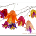 manualidades flores hechas con globos y papel de seda