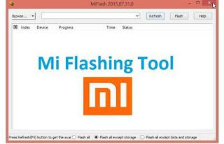 image mi flash tool