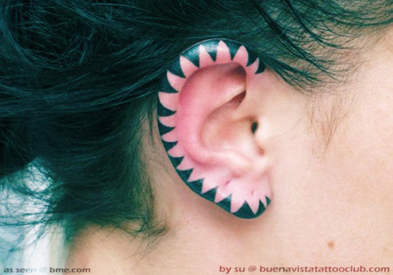 Ear Tattoos