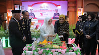 Momentum Hari Bhayangkara ke 77, Polres Soppeng Gelar Syukuran Dan Pembagian Hadiah Lomba Peringati HUT Bhayangkara 