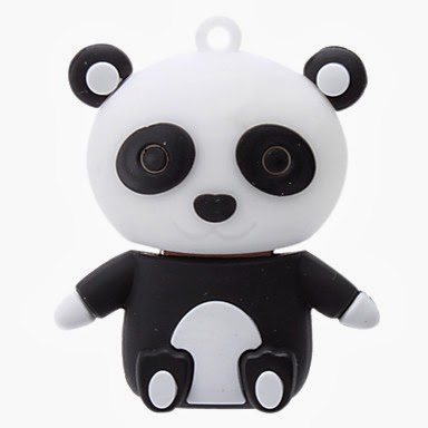 Memoria Flash USB 32 GB Oso Panda