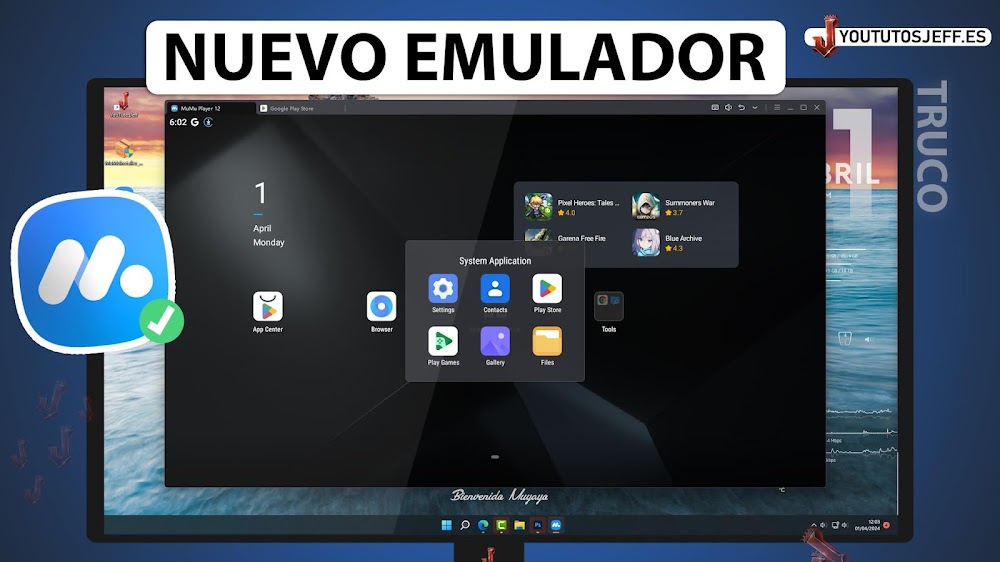 Descubre NUEVO EMULADOR Android para PC 2024 ✅