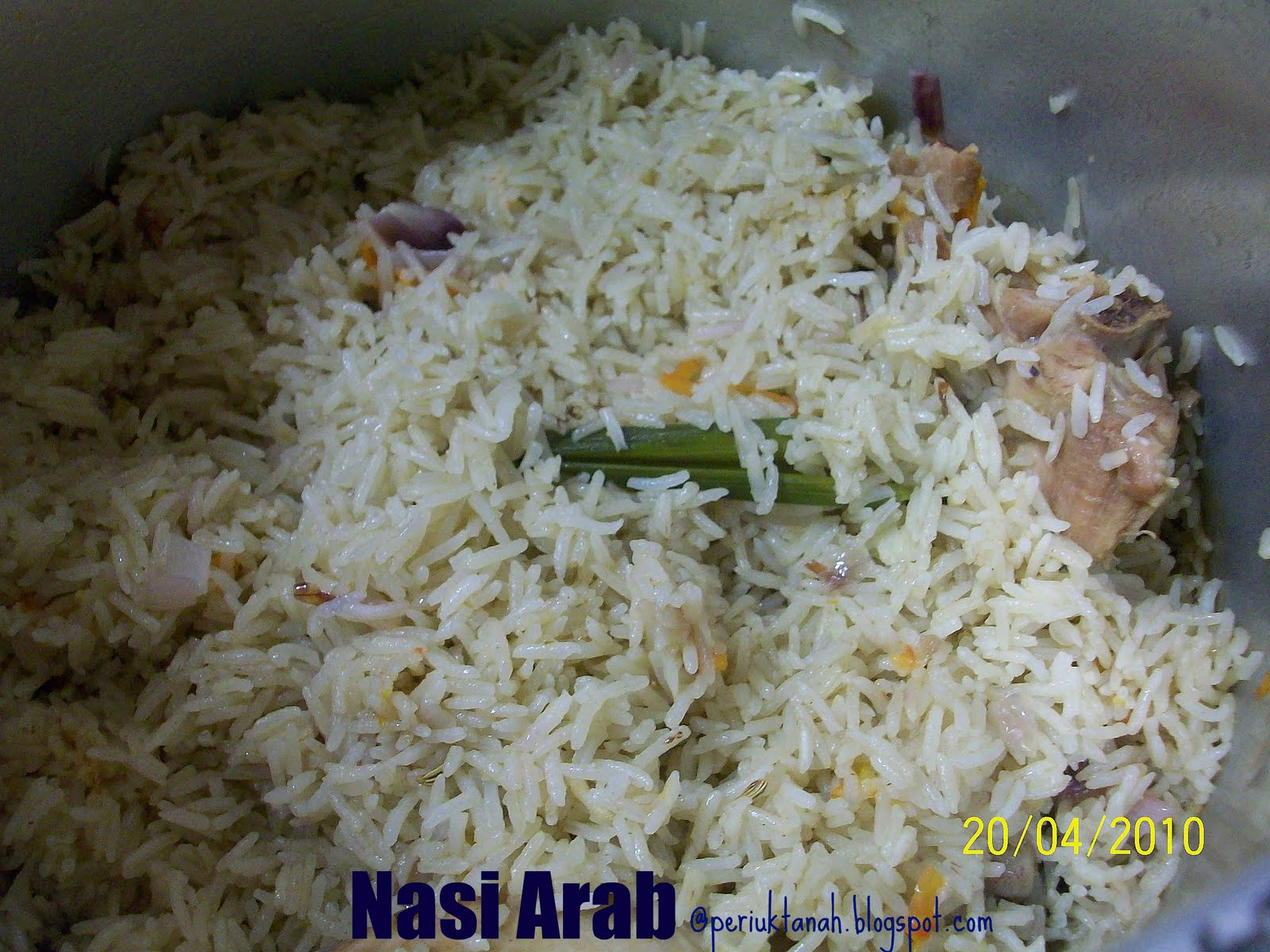 Periuktanah: Nasi Arab