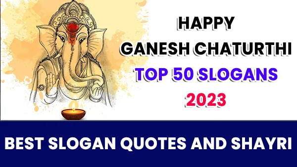 Ganpati Bapa Best Slogn Quotes and Shayri Hindi IN 2023