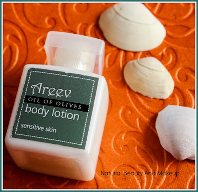 Areev Oil Of Olives Body Lotion For Sensitive peel review upwards on Blog