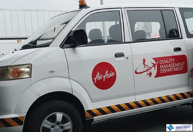 Vehicle Stickers - Air Asia Philippines