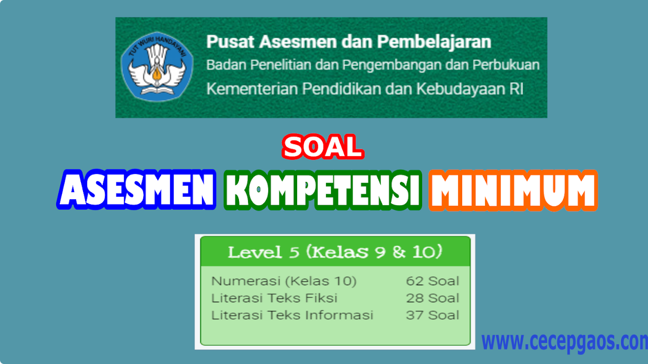 Contoh Soal Akm Online Level 5 Kelas 9 Dan 10 Cecepgaos 