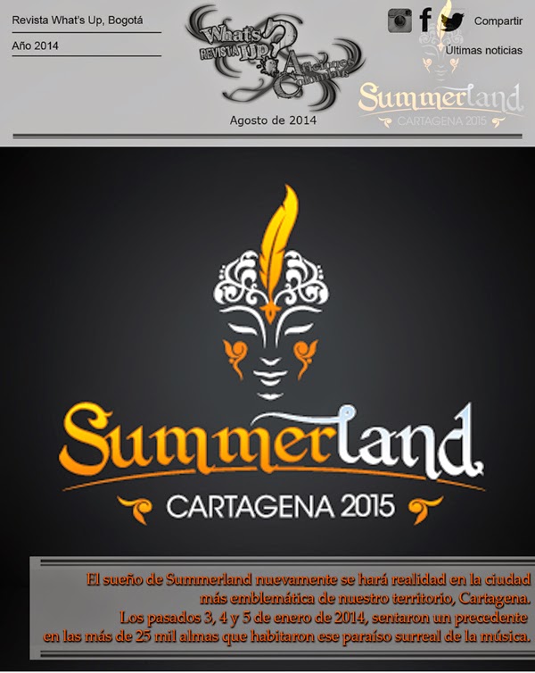 Summerland se posiciona como uno de los festivales más importantes de Colombia / 2015