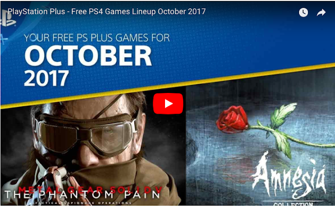 PS Plus: Free Games for October 2017