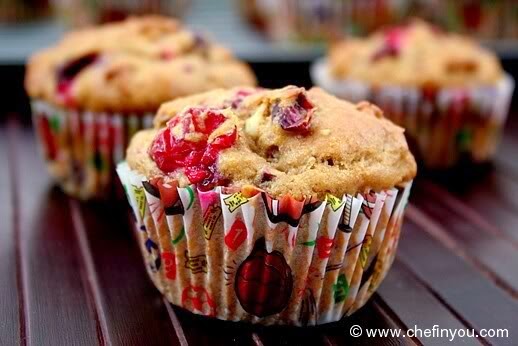 Cranberry Nut Muffins