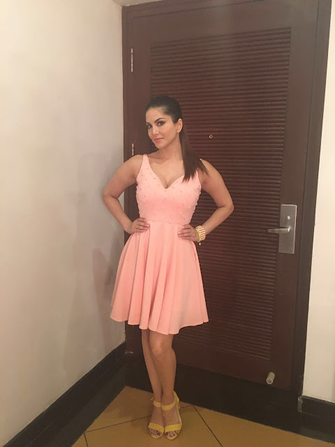 Sunny Leone at TV show SplitsVilla