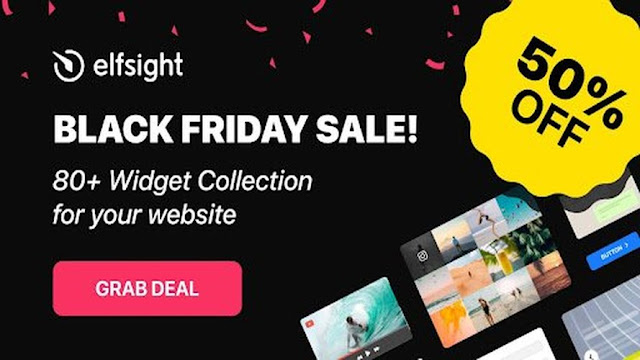 Discover the unparalleled potential of Elfsight with an Exclusive Extended Black Friday Offer!