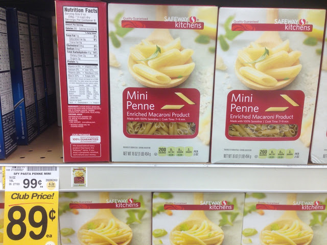 Mini Penne Pasta, Safeway Kitchens - Safeway