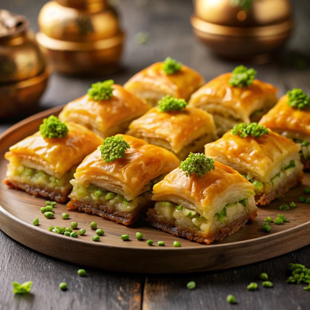  plato mediterráneo de baklava 