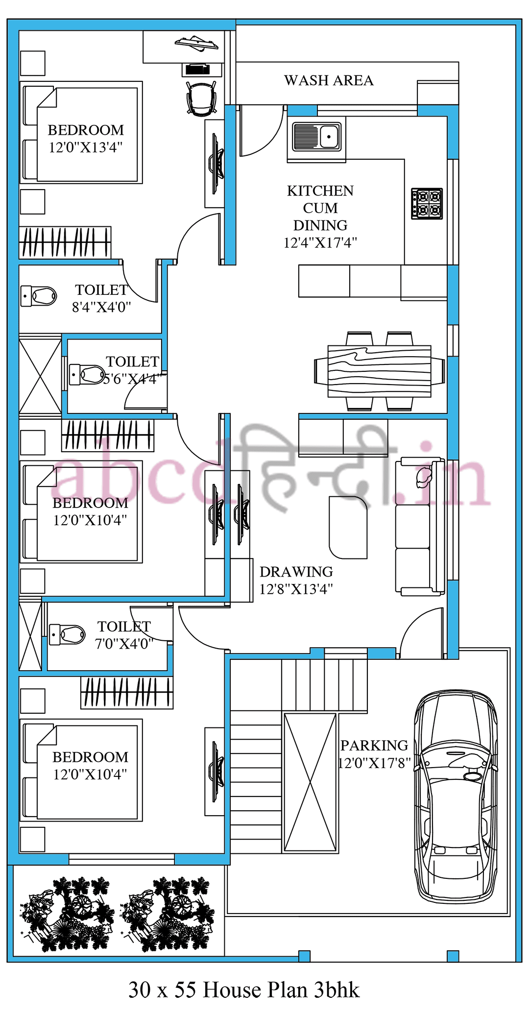 30 55 house plan