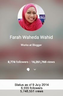 Google Plus - G+ Farah Waheda