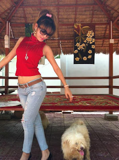 Votey Teav Khmer Girl Sexy Shirt and Hot Jean 2