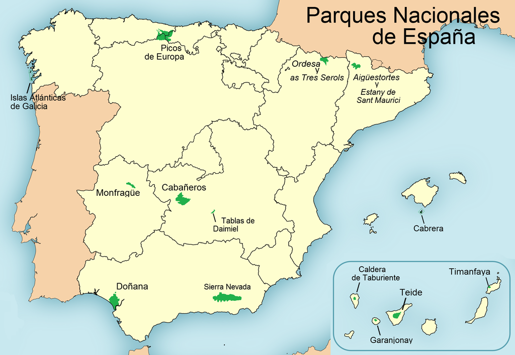 http://es.wikipedia.org/wiki/Parques_nacionales_de_Espa%C3%B1a