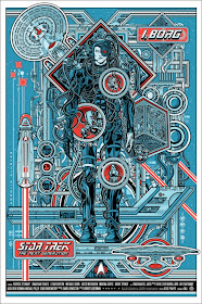 Mondo - Star Trek: The Next Generation “I, Borg” Standard Edition Screen Print by Jesse Philips