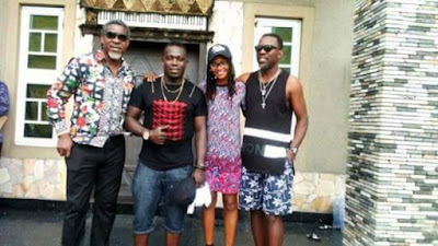 BBNaija: Marvis Visits Duncan Mighty (Photos)