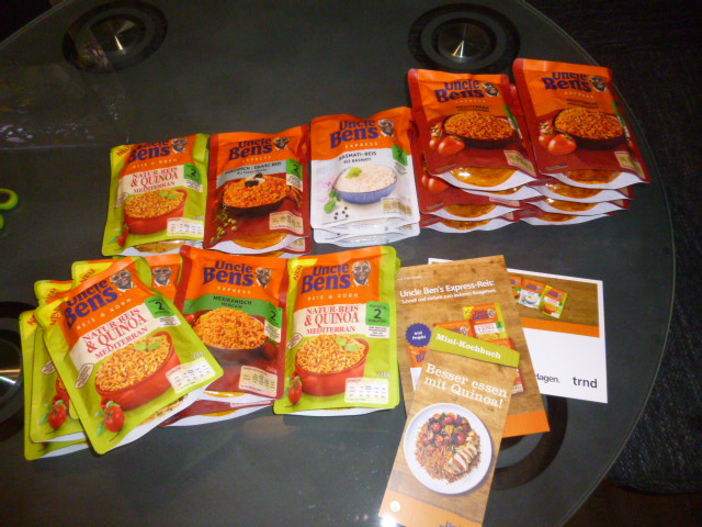 Testpaket Uncle Ben´s Express Reis