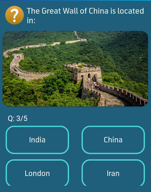 The Great Wall of China is located in