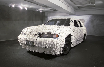 Rubber Glove Art Car