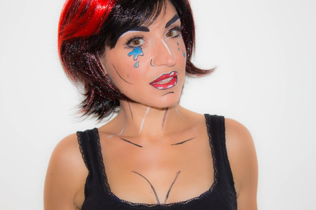 Maquillage Pop Art Comics