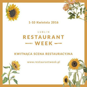 Restaurant Week Lublin 2016 Ambasadorzy Dawid Furmanek mEATing blog blogger kulinarny warsztaty i pokazy kulinarne studio gastronomiczne doradztwo gastro dla restauracji HoReCa