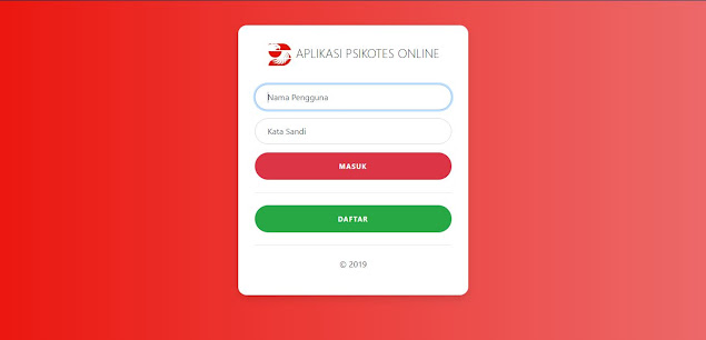 Aplikasi Psikotes Online Berbasis WEB dengan PHP MySQL