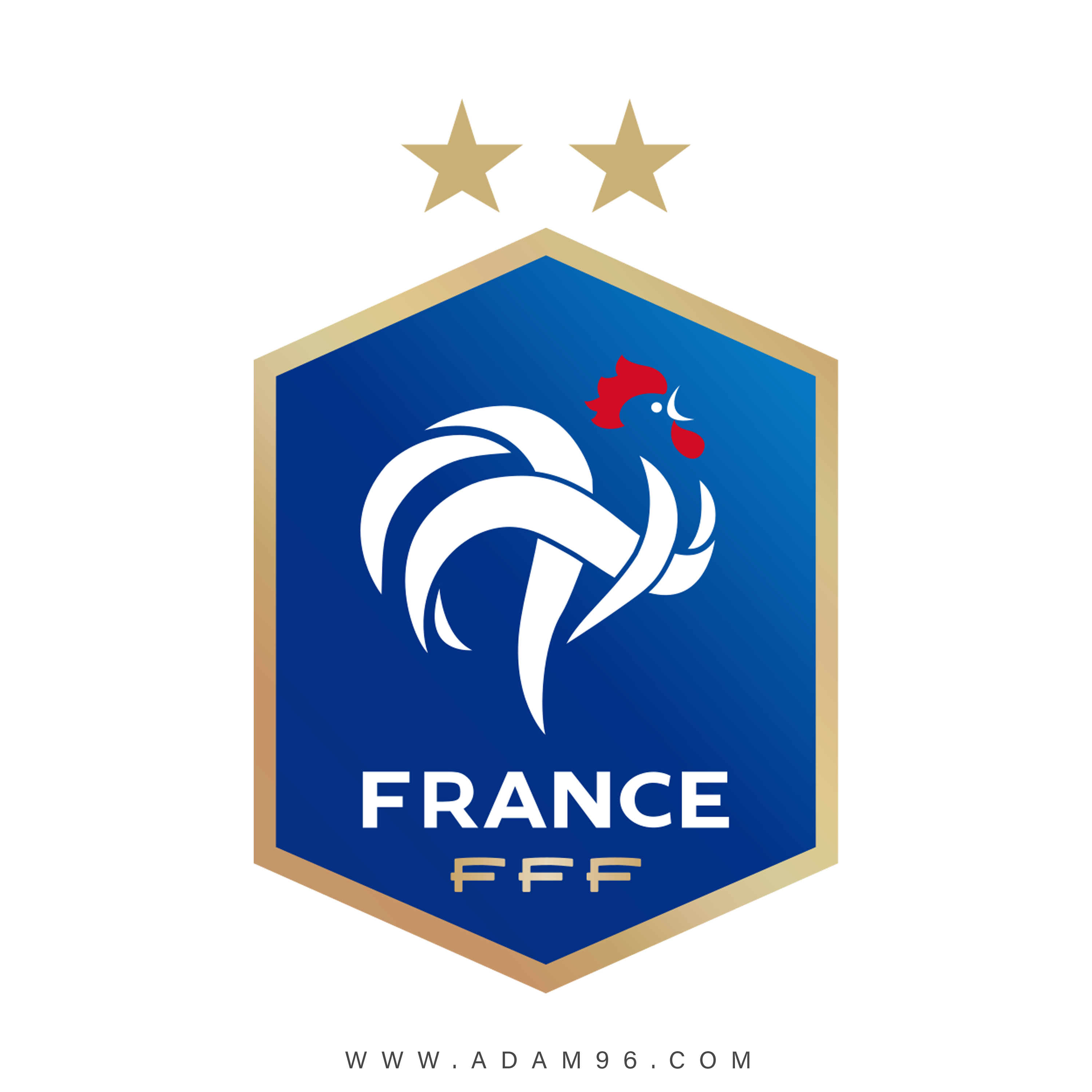 تحميل شعار المنتخب الفرنسي لكرة القدم Logo French National Team PNG