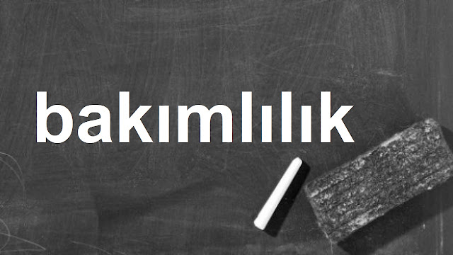 bakımlılık