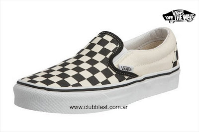 Vans Black  White Checkered Shoes on Vans Classic Slip On   Black And White Checker White