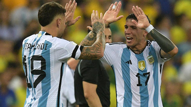 Otamendi scores to end Brazil's home invincibility