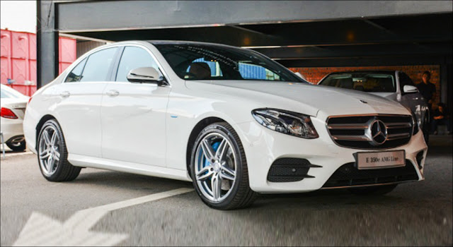 Mercedes E350 lộ diện là phiên bản nhập riêng cho đại sứ quán