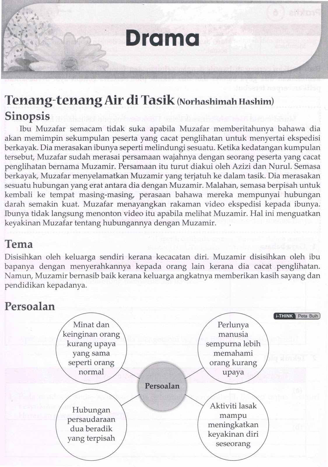 Tenang-tenang Air di Tasik