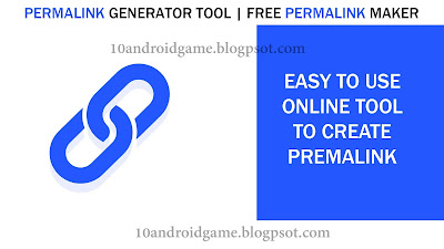 Permalink Generator Tool | Free Permalink Maker