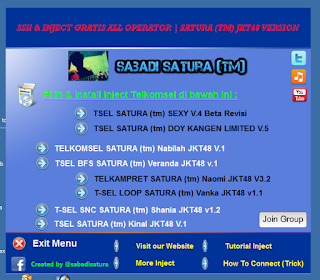 Download Tools Kumpulan Inject Telkomsel SATURA (TM)