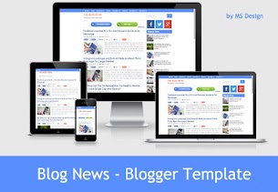 Blog News SEO Optimized Blogger Template | Premium Download - Responsive Blogger Template