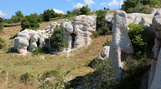 Beautiful shapes of the rocks