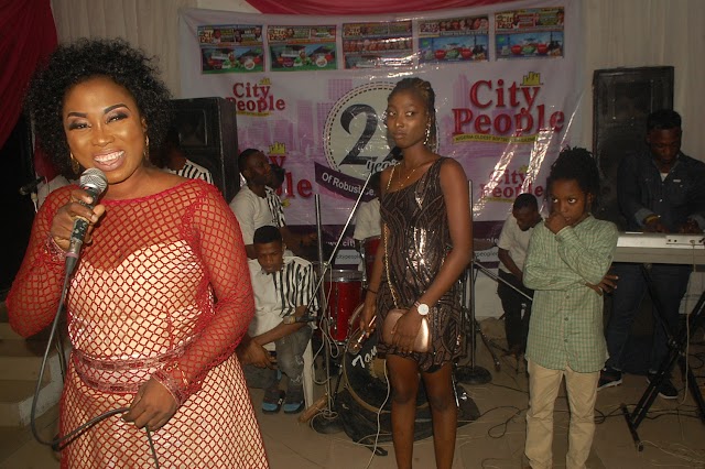 When City People Hosted Juju Star, Lady Titi Oguntoyinbo In Lagos