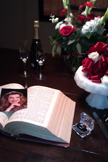 The family bible held a place of honor at Chris & Charlene's wedding.