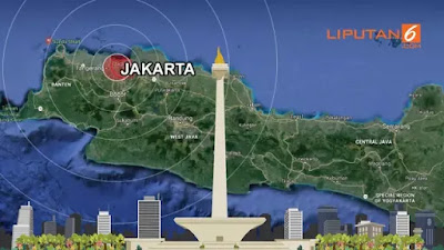 Jakarta Dibayangi Gempa Megathrust 8,7 SR