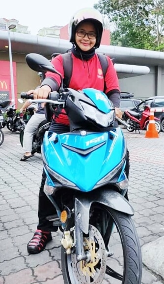 Rider McDonald’s Malaysia