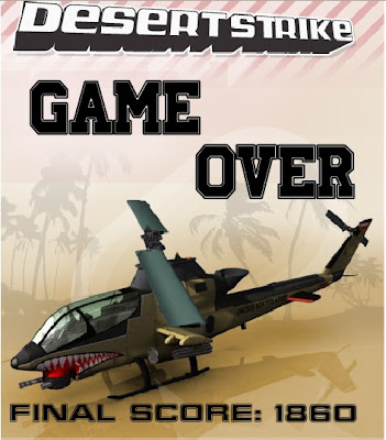 Desert Strike helicopter game