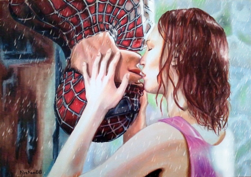 the spiderman KISS