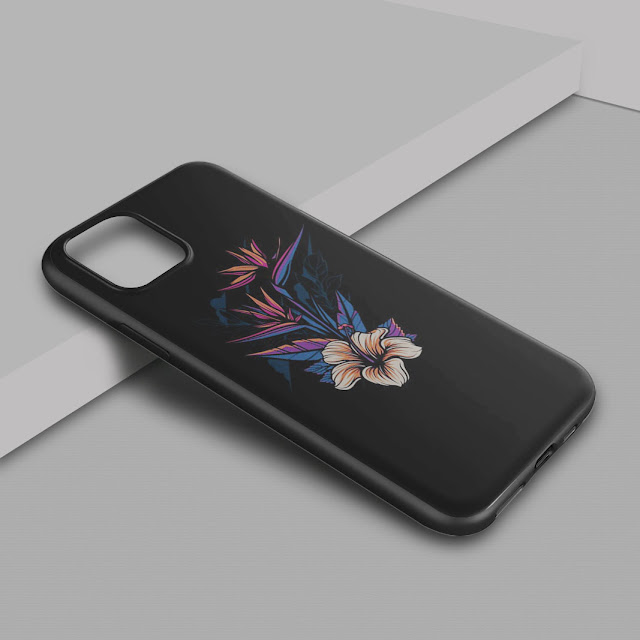 Mockup Blackmatte Case iPhone 12 Pro