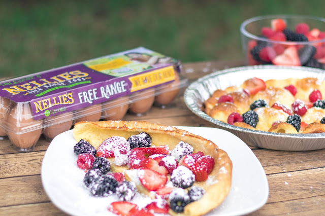 Popover Pancakes Recipe on the Grill