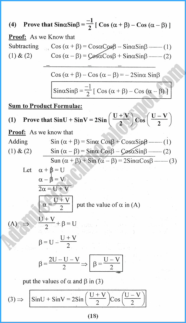 trigonometric-identities-definitions-and-formulae-mathematics-11th